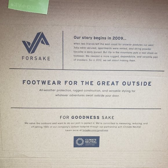 Forsake Lucie Womens Size 10 Black Leather Waterproof Outdoors Hiking Boots - Picture 14 of 15